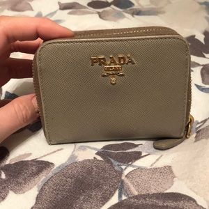 Authentic Haven’t used in a year Prada coin wallet